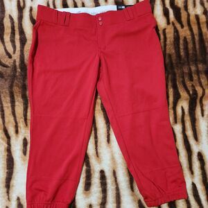 Champro Momen Softball Pants Size 2X Red Sports Pants